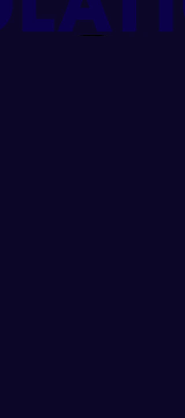 Grafische afbeelding met de tekst "N°8 ISOLATION" en een klein rood hartje in een grote zwarte cirkel op een donkerblauwe achtergrond.