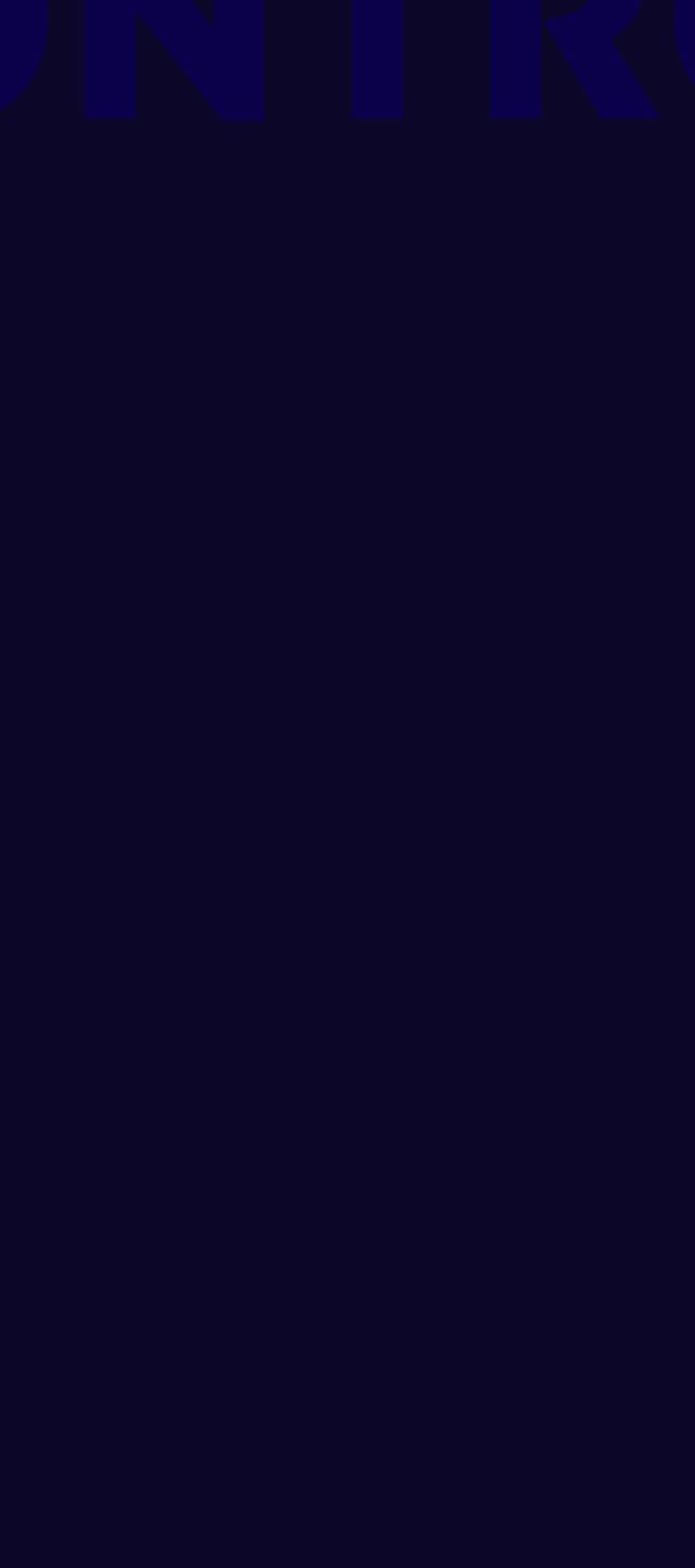 Grafische afbeelding met de tekst "N°6 CONTROL" en een rood hart gevangen achter zwarte tralies op een donkerblauwe achtergrond.