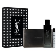 MYSLF Eau de Parfum feestset met parfumfles, reisformaat en couture-zakje in een YSL-doos.