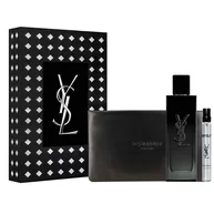 MYSLF Eau de Parfum feestset met parfumfles, reisformaat en couture-zakje in een YSL-doos.